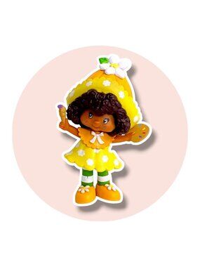 Strawberry Shortcake Action Figure Toy: Orange Blossom, 2.5 in.